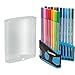 Produktbild Stabilo® Fasermaler Pen 68 ColorParade - Etui anthrazit/hellblau, 20 Farben; Packungsinhalt: 20 Farben