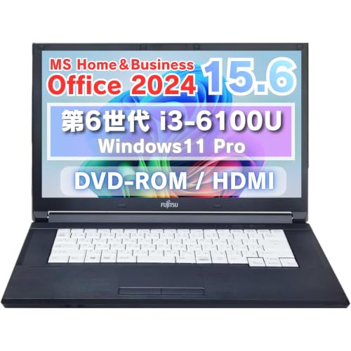 �yMS Office H&B 2024�z�y�����ςݕi�z�m�[�gPC LIFEBOOK A576 /15.6�^/ i3-6100U/Win11 Pro/wajun��wifi/Bluetooth/HDMI/DVD/8GB/256GB SSD