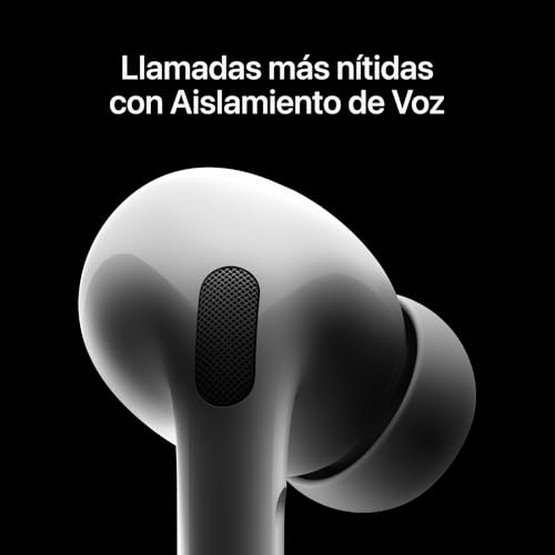 Image of Apple AirPods Pro (2nd Gen) Wireless Earbuds, Personalized Spatial Audio MagSafe Charging Case (USB-C) Bluetooth Headphones for iPhone (MTJV3)