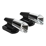 鹿警報ホイッスル、車用鹿笛 | 車用鹿警報装置 2 個 | 2 個の風駆動鹿笛、鹿警告笛、動物救助笛、防虫剤、警告および車両用動物保護装置風によって作動する救助動物のホイッスル動物保護車両装置