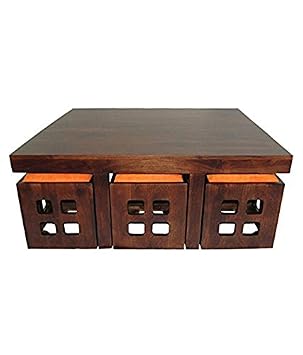 The Attic Glasgow Coffee Table Set, Multicolour, Standard, (KL-1910)