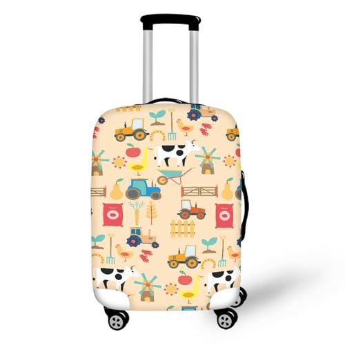 Luggage Covers Cultivated Land Suitcase Covers Luggage Sleeve Luggage Sleeves for Suitcases Suitcase Sleeve for Luggage Suitcase Covers for Luggage 22-24 Inch Luggage Covers Protectors