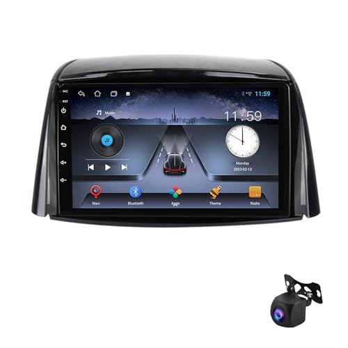 Autoradio Android 13 9" Renault Koleos avec commandes au volant et lecteur multimédia GPS
