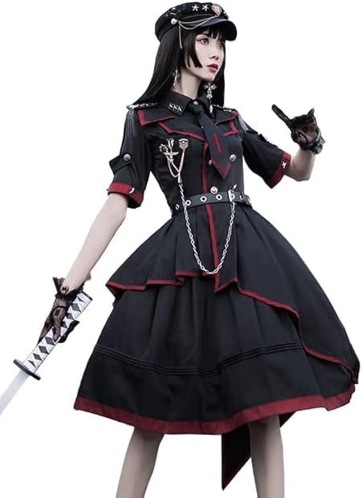 15日処分！最終お値下げ！未使用 オッズクローチェ ベルト 軍服ロリィタ Amazon | shop2019ロリータ/華ロリ/Lolita衣装 敗者食尘公式 jk制服