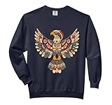Native American Tribal Thunderbird Eagle Symbol Art Comfort Colors Adult Sweatshirt