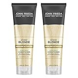 John Frieda Sheer Blonde Highlight Activating Enhancing Conditioner for Lighter Blondes, 8.45 Ounce
