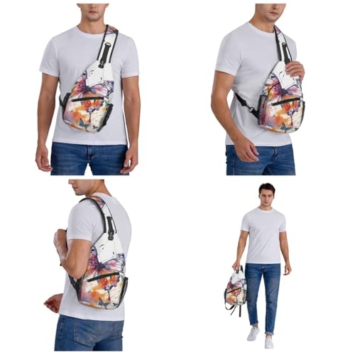 Bolso bandolera pequeño para senderismo unisex miniatura 7