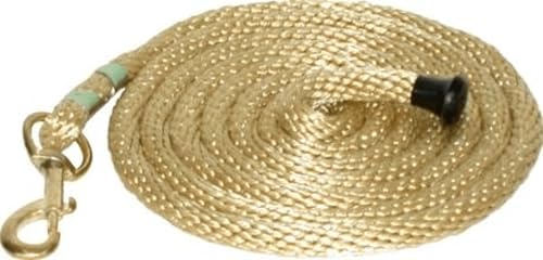 Gatsby Poly 10ft Lead/Snap Gold
