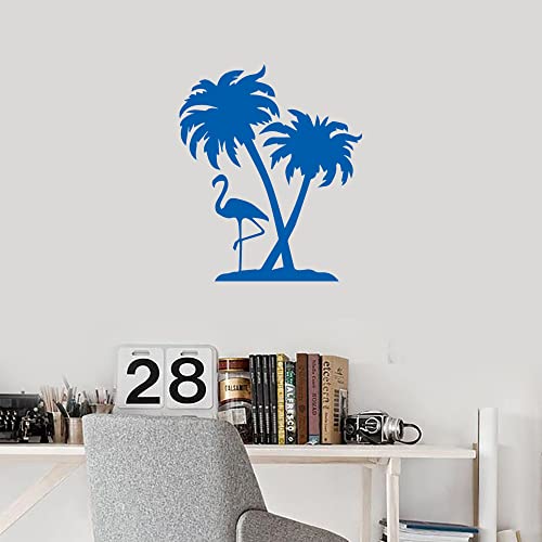 Decals Flamant Palmier pour une deco de chambre tropicale - 5