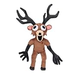 CBMZHF 99 noches en el bosque de peluche de malvado de ciervo, juguete de peluche de peluche de noche en el bosque, juguete de peluche para coleccionistas de fans Halloween, Navidad