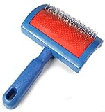 Größe: Gesamt: 15 x 10 cm, Bürstkopf ca.10 x 6 cm, Stiel ca. 9 cm, Material Plastik, die Zinken sind aus Draht