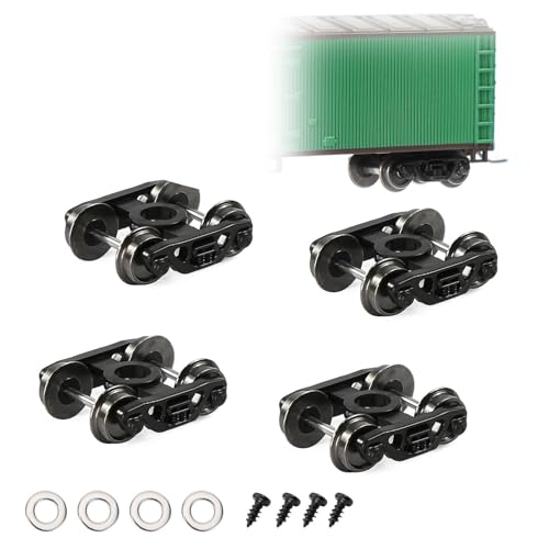 Evemodel 4PCs N Scale 1:160 Roller Bearing Truck Bogies 33