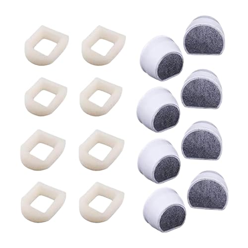Samuliy Filtro de fuente para gatos – Filtros de fuente de agua de repuesto para perros y gatos – Esponjas seguras para mascotas, filtro de fuente de agua para gatos, se adapta a múltiples fuentes de