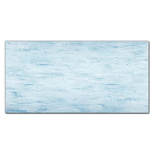 Tableau en verre 100x50cm Tundra Enneigée décoration