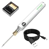 Soldering Iron Kit, 5V 8W Portable Adjustable Temperature Welding Tool Pen with USB Cable, Solder Wi