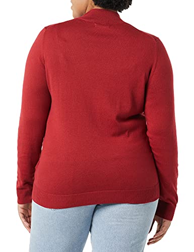 Image of Amazon Essentials Women's Lightweight Mock Neck Pullover Sweater, Regular Fit (Available in Plus Size)