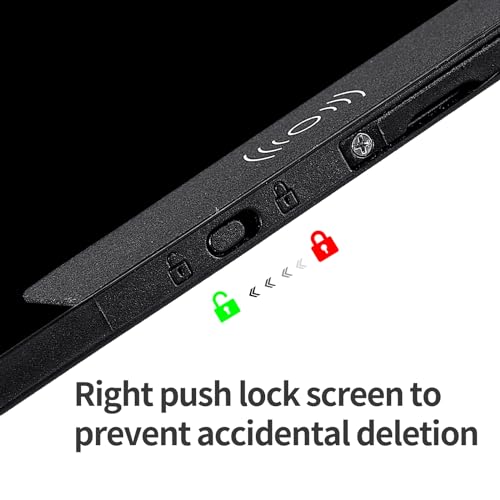 Image of LCD Writing Tablet 14.3in, Bezel-Free, Ultra-Slim 0.75lb for Notes Drawing | Ultra-Slim 0.2in & Lightweight 0.75lb: Thinner than a smartphone, lighter than a notebook. One-hand hold, fits any bag.