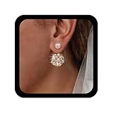 Boucles d'oreilles double face, si vous avez des questions sur le produit, n'hésitez pas à nous contacter..Nous vous répondrons et ferons de notre mieux pour vous garantir une expérience d'achat agréable.