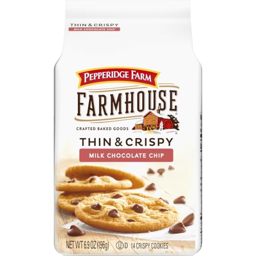 Pepperidge Farm Farmhouse Thin and Crispy Milk Chocolate Chi...