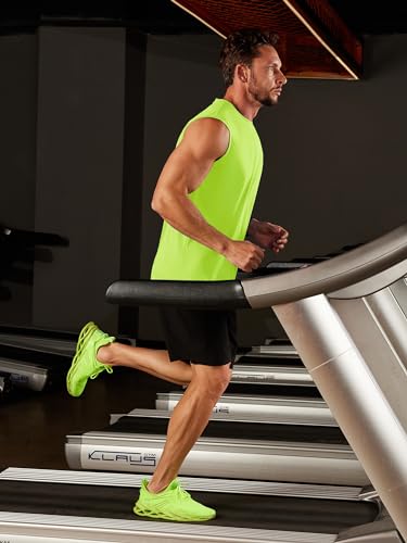 TACVASEN Men's Sleeveless Shirt UPF 50+ Sun Protection Tank Tops Lightweight Moisture Wicking Gym Workout Muscle Shirts3