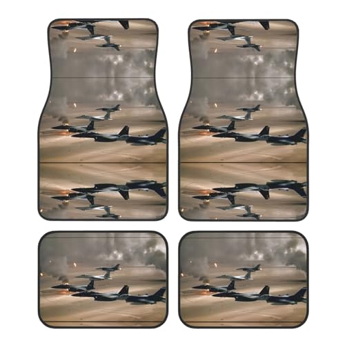 Tapis de voiture Jet Fighter protecteurs et universels pour auto
