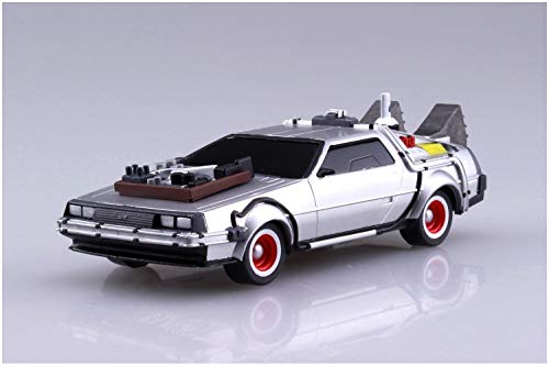 Aoshima Máquina del Tiempo Volver al Futuro 1:43 miniatura 2