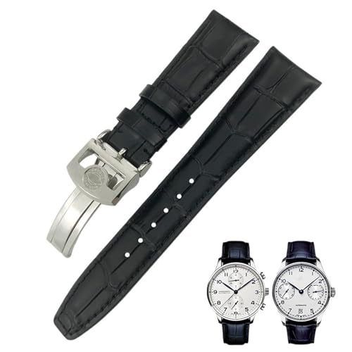 Bracelet de montre en cuir 20mm 21mm 22mm XMKT - Remplacez votre bracelet usé avec élégance