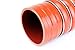 HPS CAC-400-L10-HOT Silicone High Temperature 4-ply Aramid Reinforced Charge Air Cooler CAC Hose Hot Side, 100 PSI Maximum Pressure, 10