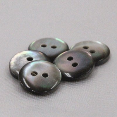Amazon | Shell Button(貝ボタン・黒蝶貝) SB26 1個入 9mm 黒蝶