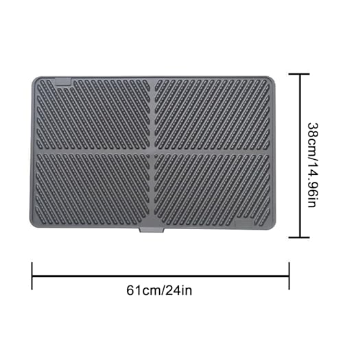 Tapis pour bac à litière imperméable - Accessoires chaton et chat domestique - 6
