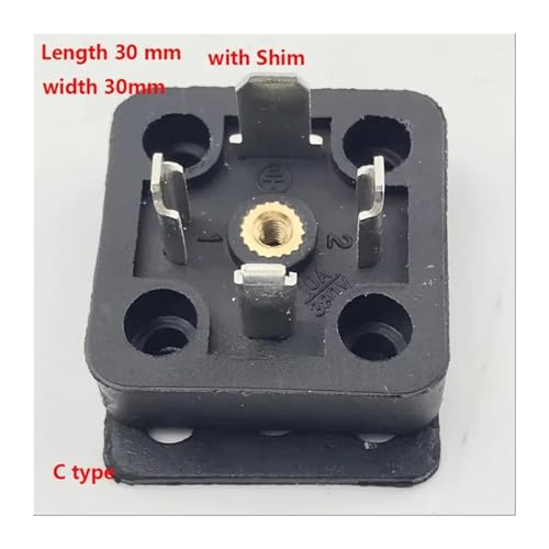 Connecteurs DIN43650A base carrée type C pour boîte de jonction solénoïde - 3