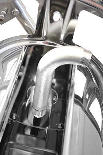 Profi Schlauchwagen - Edelstahl INOX | Palatina GS50 | 1/2' = 80m | 5/8' = 60m | 3/4' = 50m