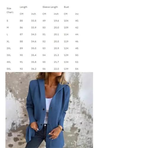 Cedar and Ash Jacket, Cedar Ash Single-Breasted Hooded Jacket Long Sleeve Solid-Color Trench Coat with Pockets2