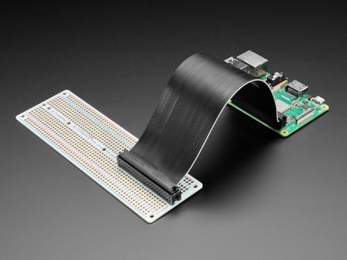 Adafruit Perma-Proto 4354 Raspberry Pi Breadboard PCB Kit de 40 pines con 2 x 20 cabezales