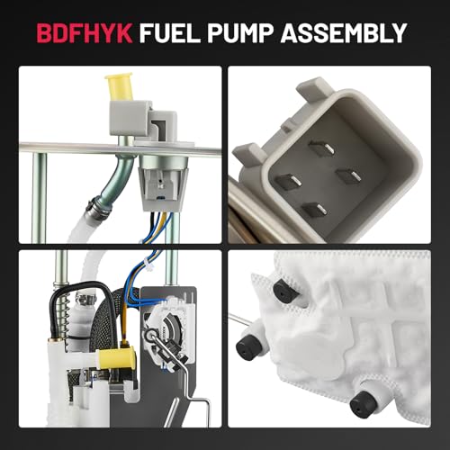 Image of BDFHYK Electric Fuel Pump Module Assembly Compatible with Ford Mustang 2006-2009 4.0L V6 /4.6L V8 Replace E2469M