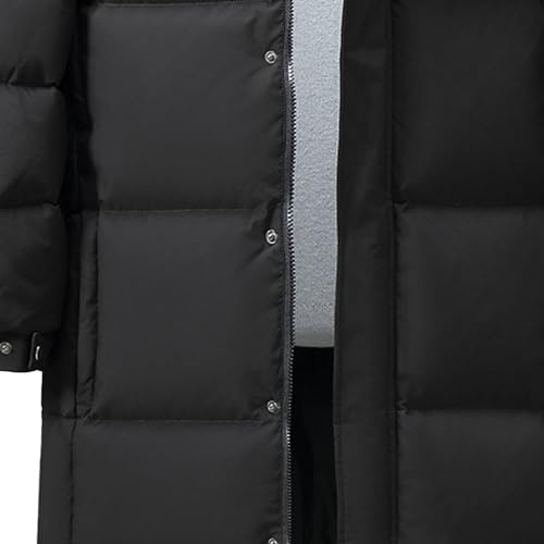 Manteau long matelassé pour homme idéal pour affronter le froid en ville