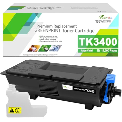 GREENPRINT TK3400 TK-3400 1T0C0Y0NL0 kompatybilny toner czarny – 12 500 stron do drukarki MA4500 MA4500x MA4500fx PA4500 PA4500x PA4500x