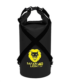 Adventure Lion Premium Waterproof Dry Bag with Shoulder Strap & Grab Handle, Roll