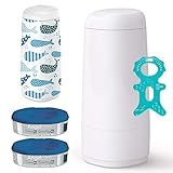 5x bessere Geruchsbarriere als Folien für Windeleimer mit Eindrehsystem*