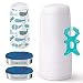 Angelcare® Dress-Up XL Starter-Set: Windeleimer Dress-Up XL + 2 Nachfüllkassette + Dress-Up Bezug Whales