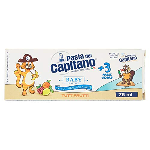 Pasta del Capitano Baby/Junior + 3 Jahre - Tuttifrutti, 75 ml Cover