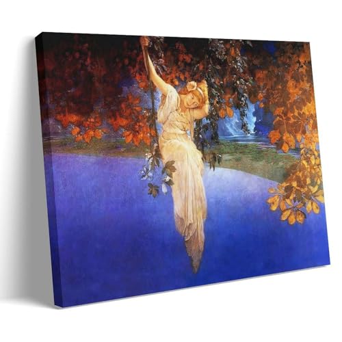 Rêveries de Maxfield Parrish tableaux muraux sur toile pour créer un salon art nouveau relaxant