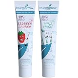 truemorrow Kinderzahnpasta mit Bio-Xylit und Fluorid | ohne Titandioxid...