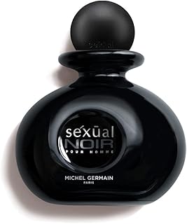 Sexual Noir Pour Homme Eau de Toilette Spray, Top Notes of Italian Bergamot, Crisp Grapefruit, Cardamom, Mysterious Dark Natural Oils