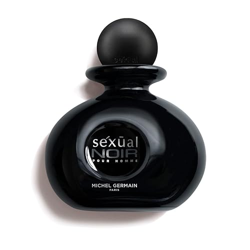 Sexual Noir Pour Homme Eau de Toilette Spray, Top Notes of Italian Bergamot, Crisp Grapefruit, Cardamom, Mysterious Dark Natural Oils