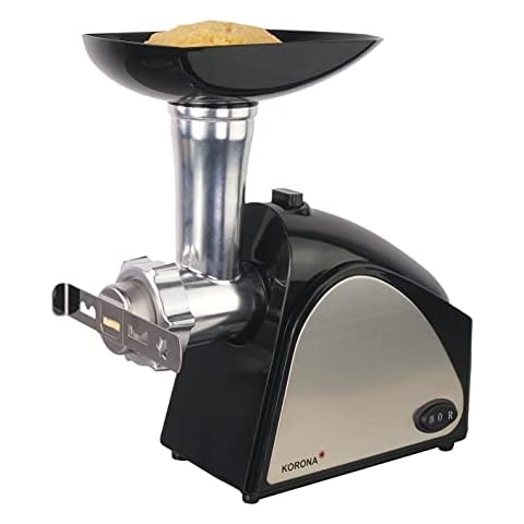 Picadora de carne Korona 25200 de acero inoxidable con accesorios Cover