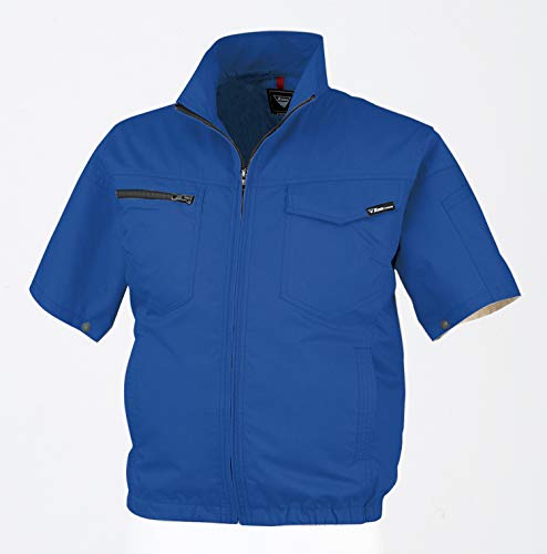 XEBEC ジーベック 空調服TM制電半袖ブルゾン XE98013 16 ネイビーブルー 3L