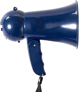 XDDCDH Portable Megaphone Speaker Bullhorn and Foldable Handle for Boy Toy Trumpet Mini Megaphone
