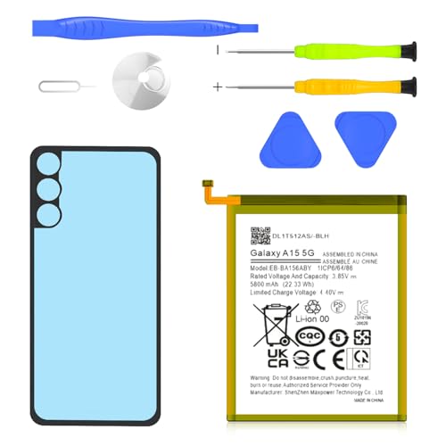 SHENMZ 5800mAh Upgraded Battery Replacement for Samsung