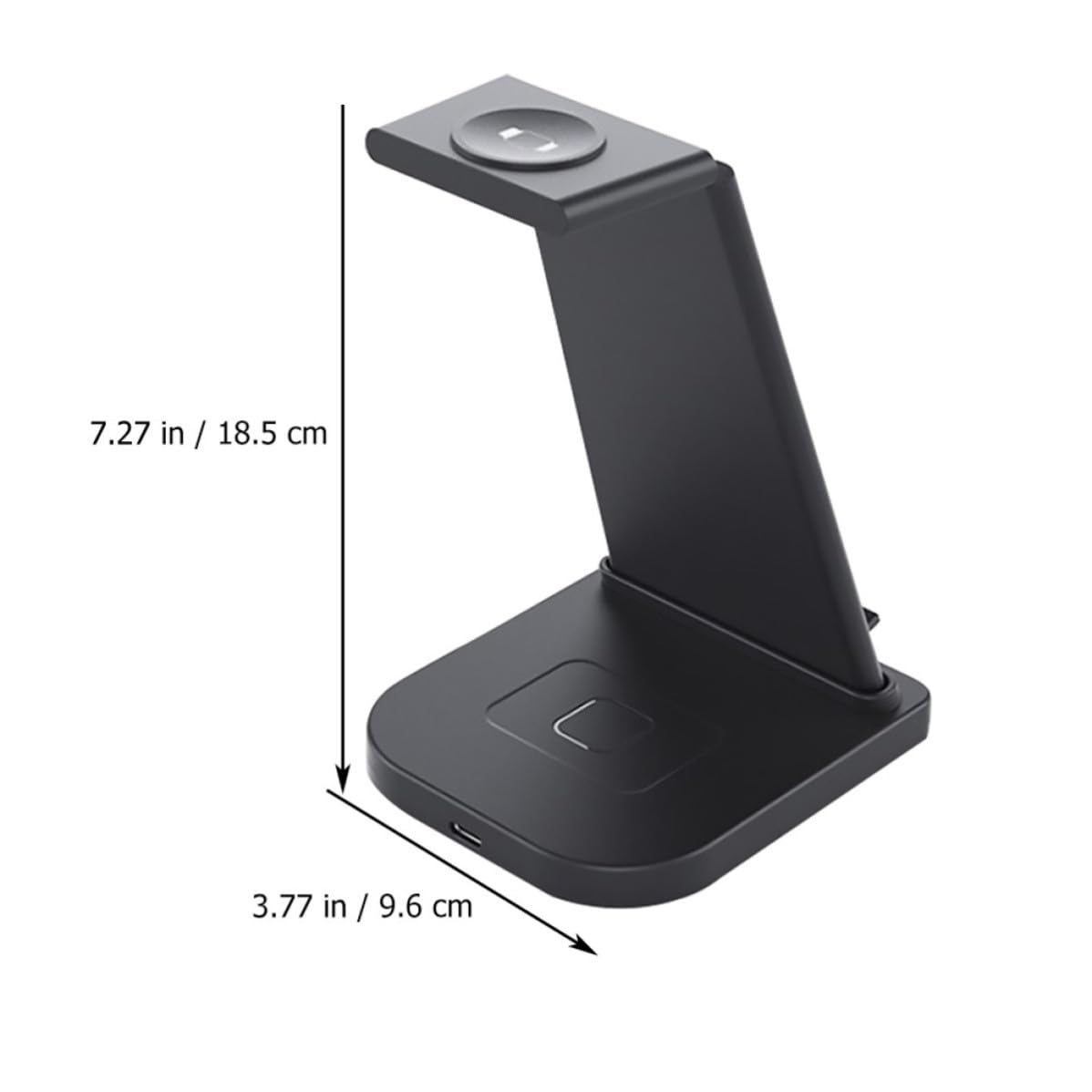 Cargador Inalámbrico Plegable y Desmontable para Teléfono y Reloj